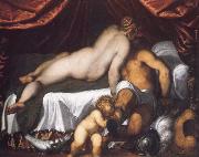 PALMA GIOVANE Mars,Venus and Cupid oil